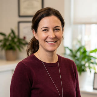 Laura Bennett, als Leiterin für Plattformstandards bei Blank Wertungsheit angegeben, auf einem Profilfoto