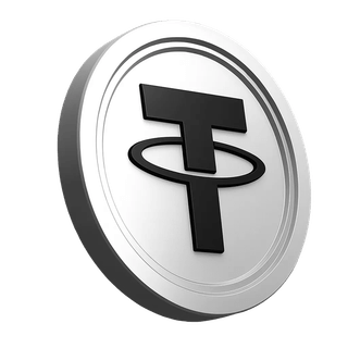 Abbildung des Tether USDT Coins in den Plattforminformationen